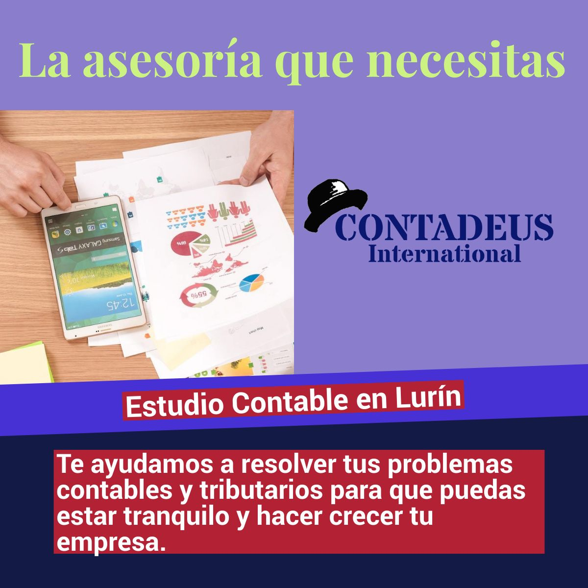 Servicio de Contabilidad en Lima Contadeus International SAC